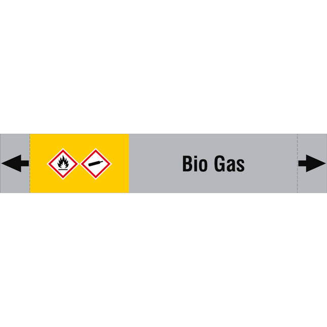 ISO 20560 Pipe Markers  Gas