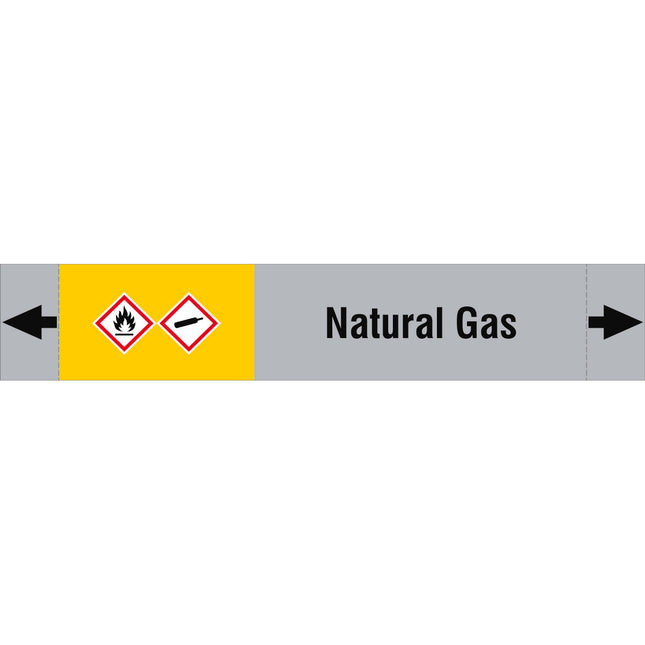 ISO 20560 Pipe Markers  Gas
