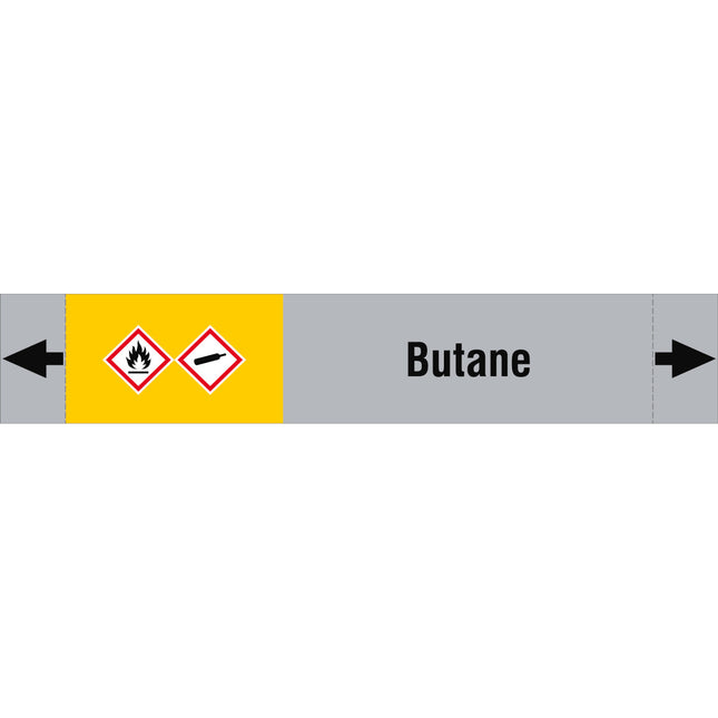 ISO 20560 Pipe Markers  Gas
