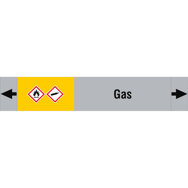 ISO 20560 Pipe Markers  Gas