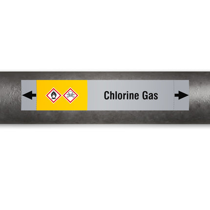 ISO 20560 Pipe Markers  Gas