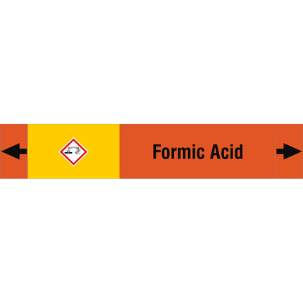ISO 20560 Pipe Markers  Acids