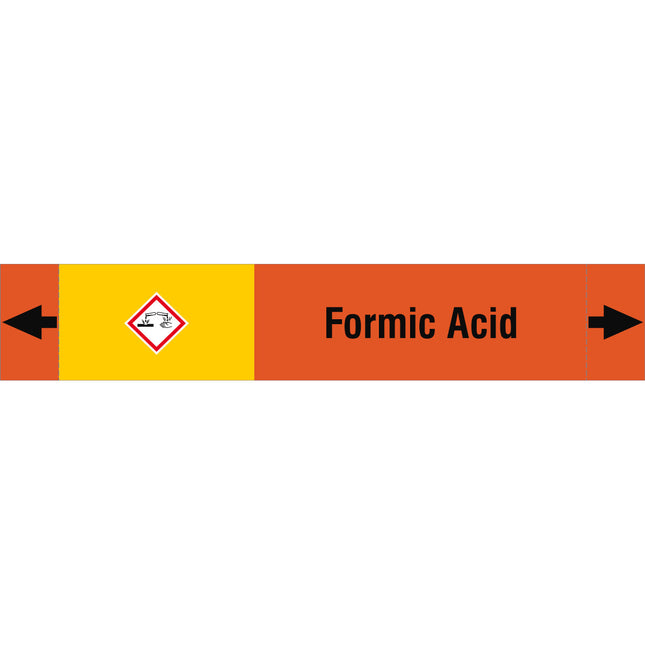 ISO 20560 Pipe Markers  Acids