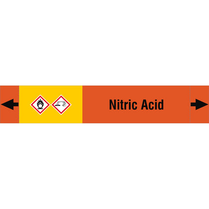 ISO 20560 Pipe Markers  Acids