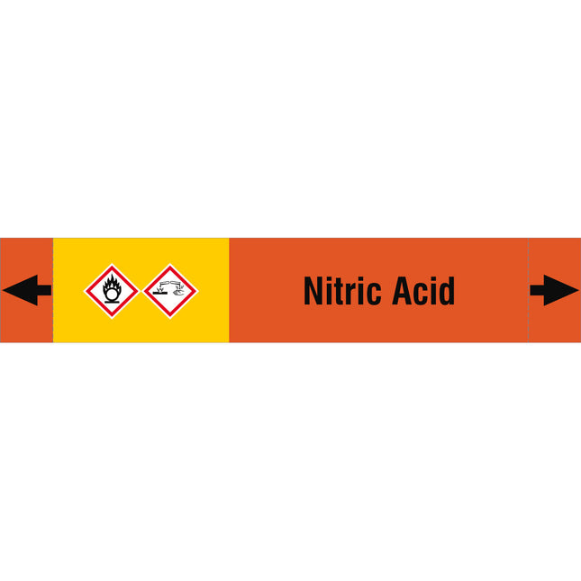 ISO 20560 Pipe Markers  Acids