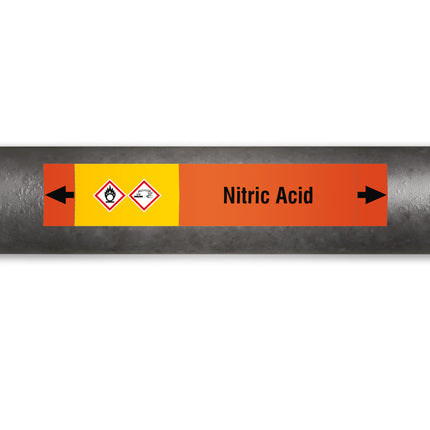 ISO 20560 Pipe Markers  Acids