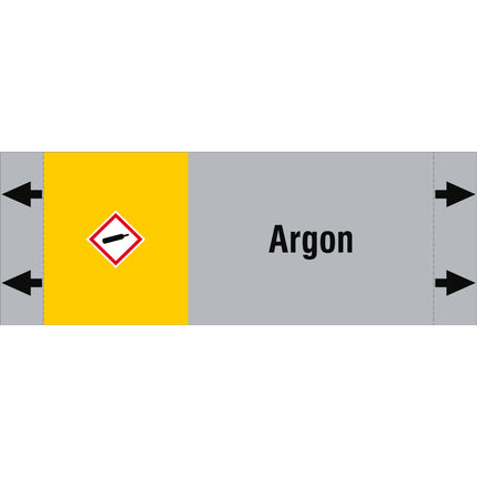 ISO 20560 Pipe Markers  Gas
