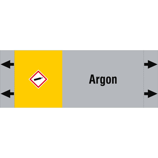 ISO 20560 Pipe Markers  Gas