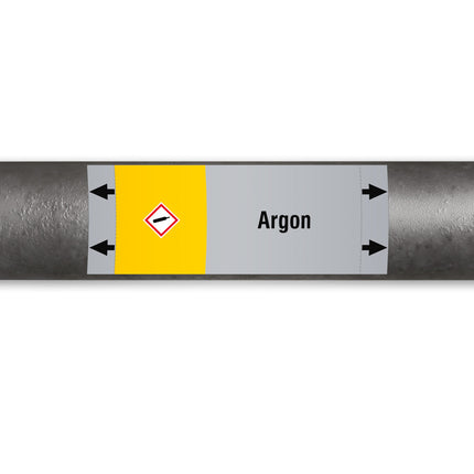 ISO 20560 Pipe Markers  Gas