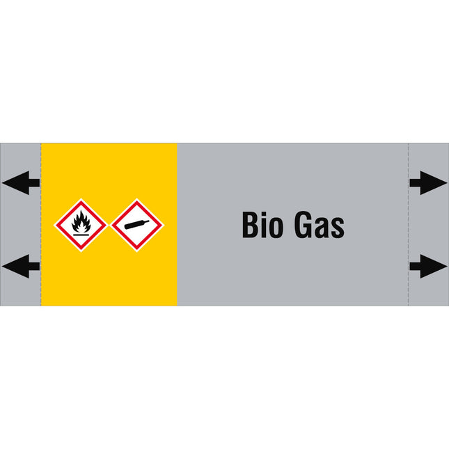 ISO 20560 Pipe Markers  Gas