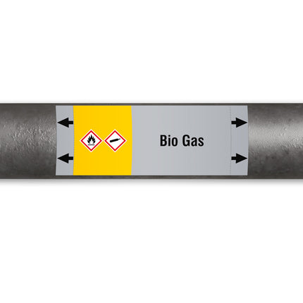 ISO 20560 Pipe Markers  Gas