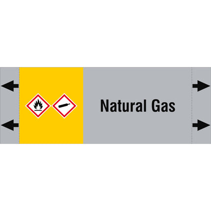 ISO 20560 Pipe Markers  Gas