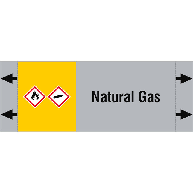 ISO 20560 Pipe Markers  Gas