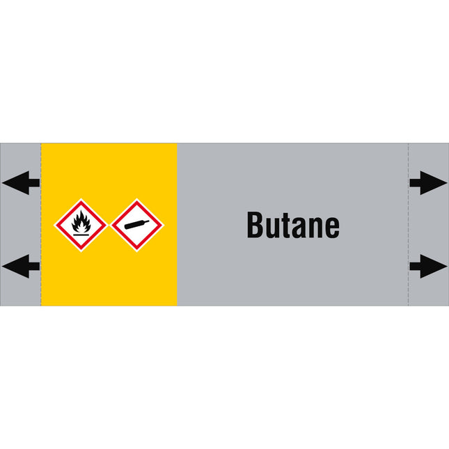 ISO 20560 Pipe Markers  Gas