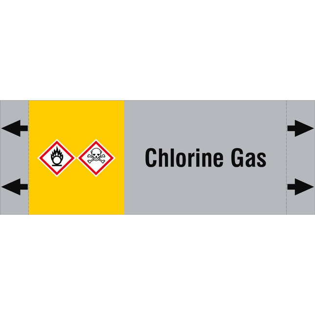 ISO 20560 Pipe Markers  Gas