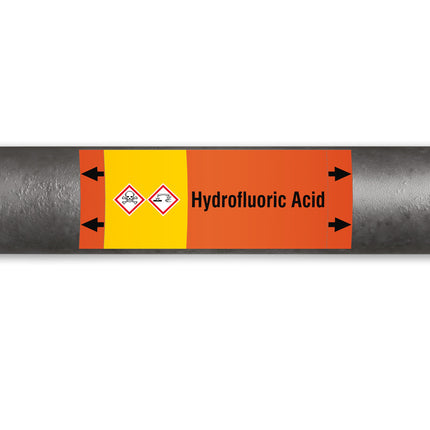 ISO 20560 Pipe Markers  Acids