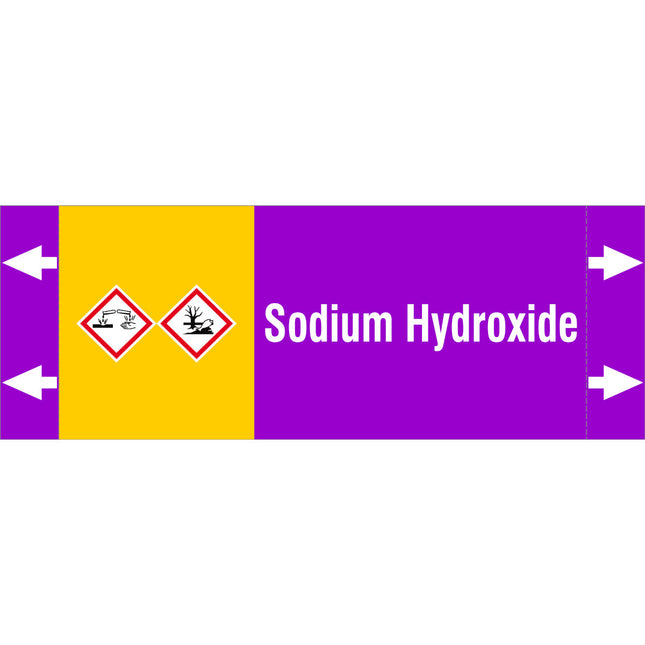 ISO 20560 Pipe Markers  Alkalis