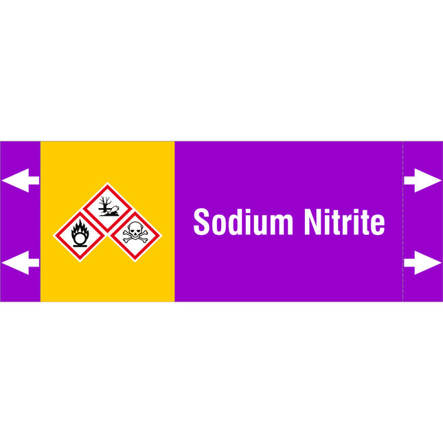 ISO 20560 Pipe Markers  Alkalis