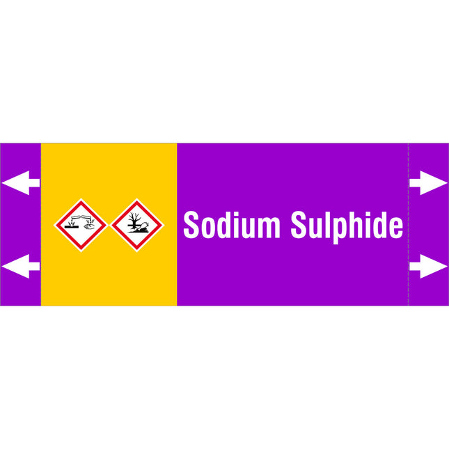 ISO 20560 Pipe Markers  Alkalis