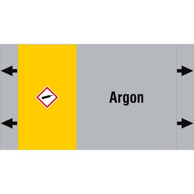 ISO 20560 Pipe Markers  Gas