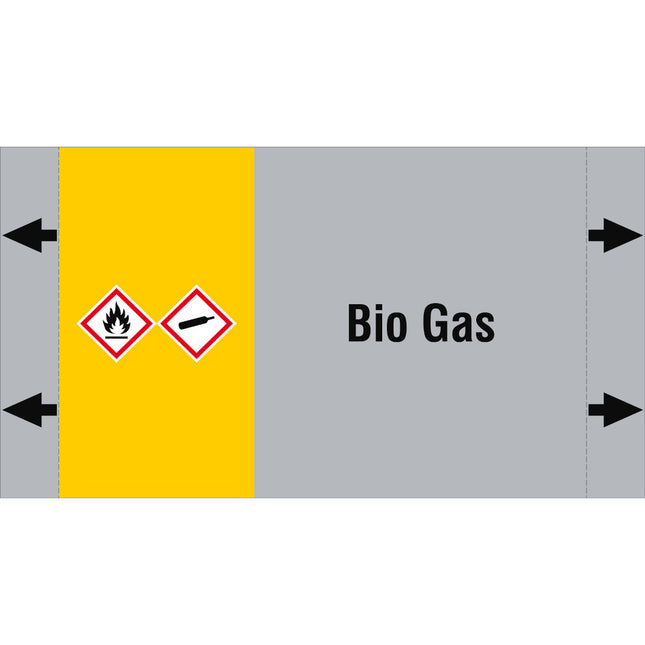 ISO 20560 Pipe Markers  Gas