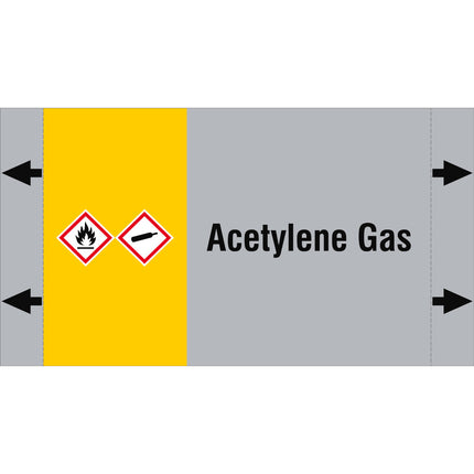 ISO 20560 Pipe Markers  Gas