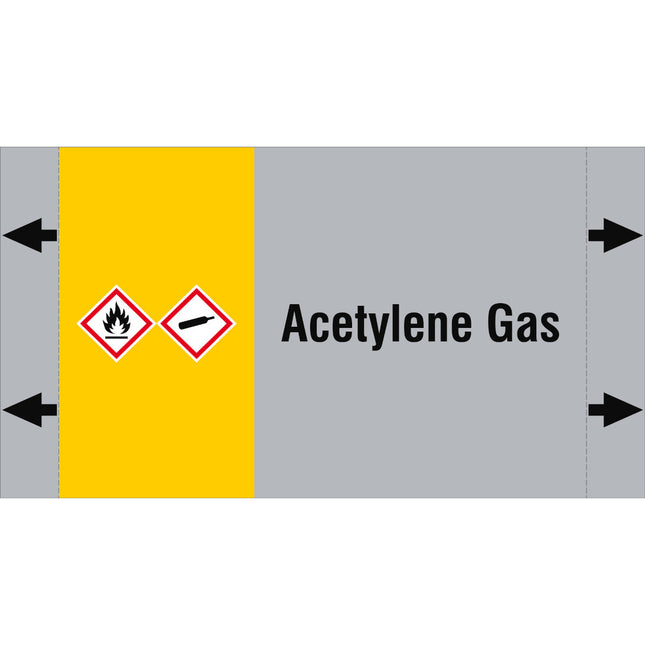 ISO 20560 Pipe Markers  Gas