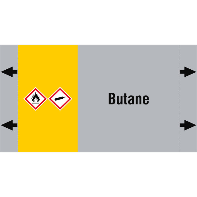 ISO 20560 Pipe Markers  Gas