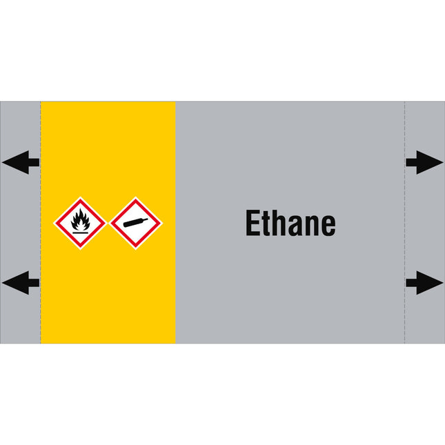 ISO 20560 Pipe Markers  Gas