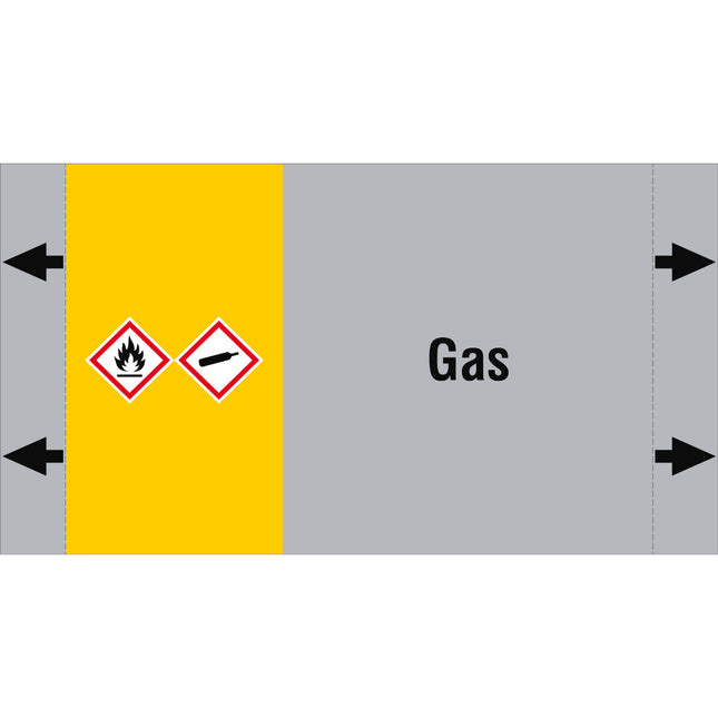 ISO 20560 Pipe Markers  Gas