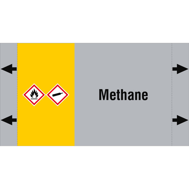 ISO 20560 Pipe Markers  Gas