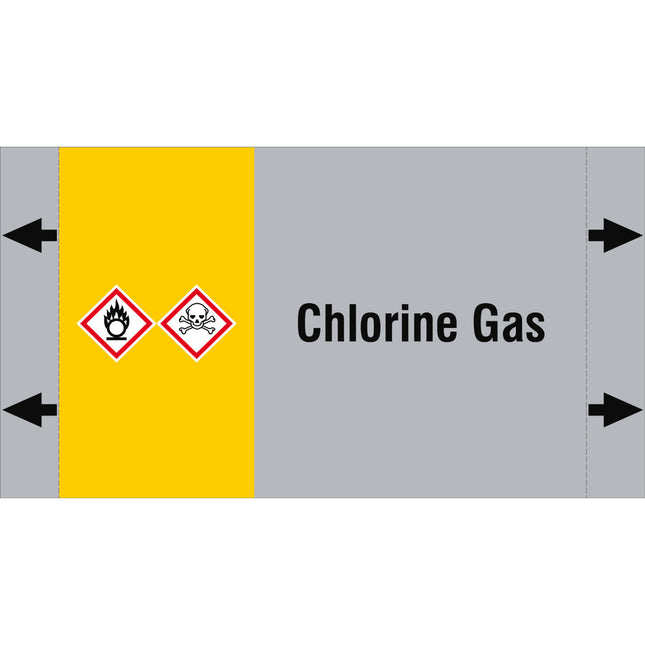 ISO 20560 Pipe Markers  Gas