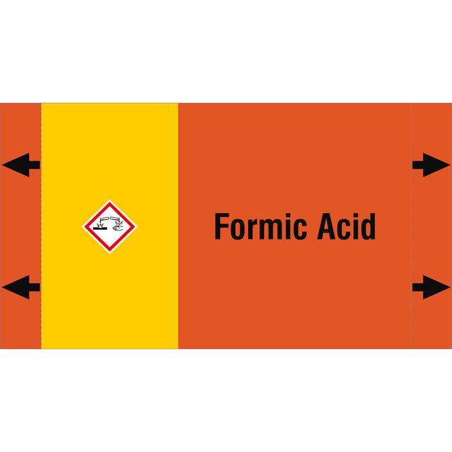 ISO 20560 Pipe Markers  Acids