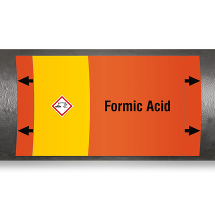 ISO 20560 Pipe Markers  Acids