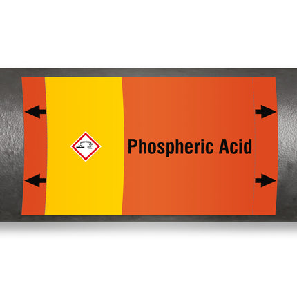 ISO 20560 Pipe Markers  Acids