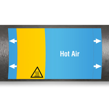 ISO 20560 Pipe Markers  Air