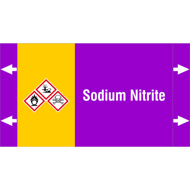 ISO 20560 Pipe Markers  Alkalis