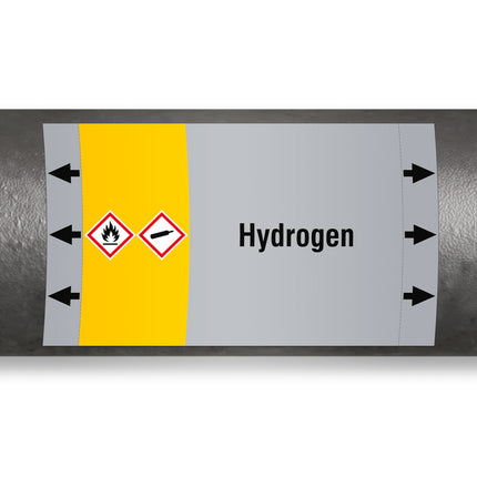 ISO 20560 Pipe Markers  Gas