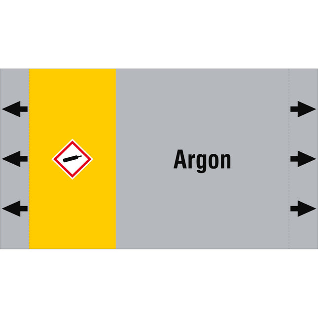 ISO 20560 Pipe Markers  Gas