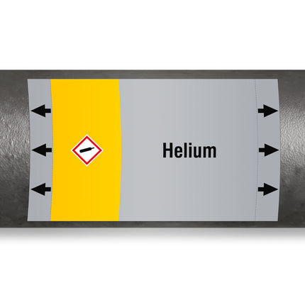 ISO 20560 Pipe Markers  Gas