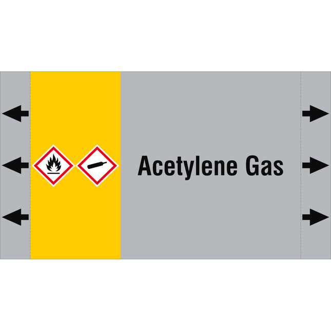 ISO 20560 Pipe Markers  Gas