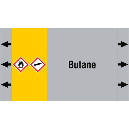 ISO 20560 Pipe Markers  Gas