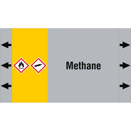 ISO 20560 Pipe Markers  Gas