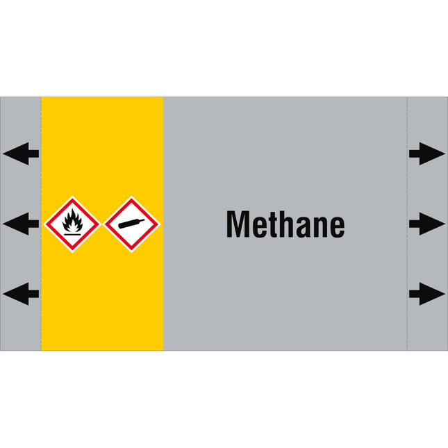 ISO 20560 Pipe Markers  Gas