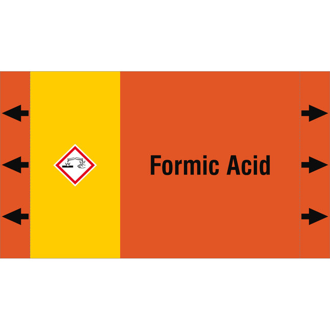 ISO 20560 Pipe Markers  Acids