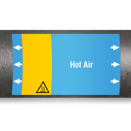 ISO 20560 Pipe Markers  Air