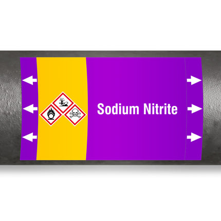 ISO 20560 Pipe Markers  Alkalis