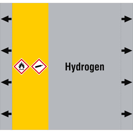 ISO 20560 Pipe Markers  Gas