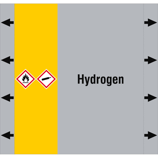 ISO 20560 Pipe Markers  Gas