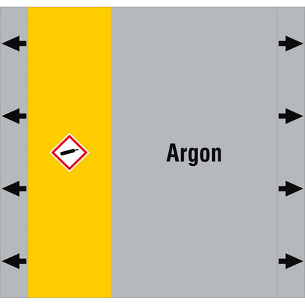 ISO 20560 Pipe Markers  Gas